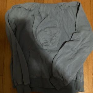 Blue hoodie